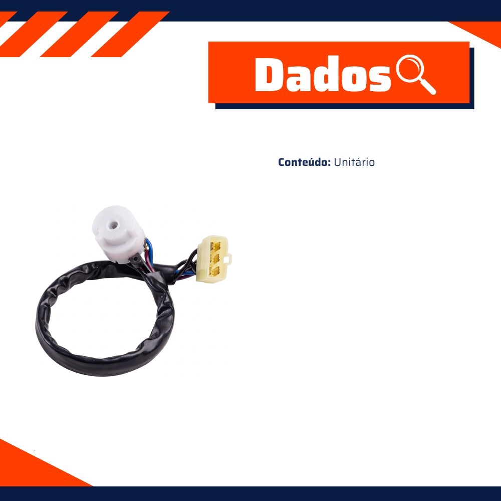 Comutador Ignição para L200 - DPaula - LCG1265