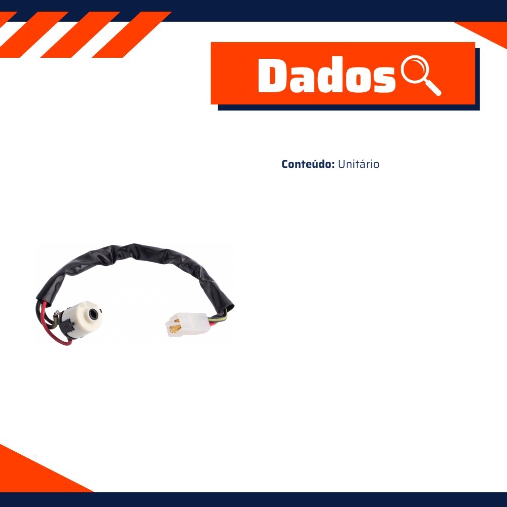 Comutador Ignição para MB 180 Diesel (MB 180 D) - DPaula - LCG1149