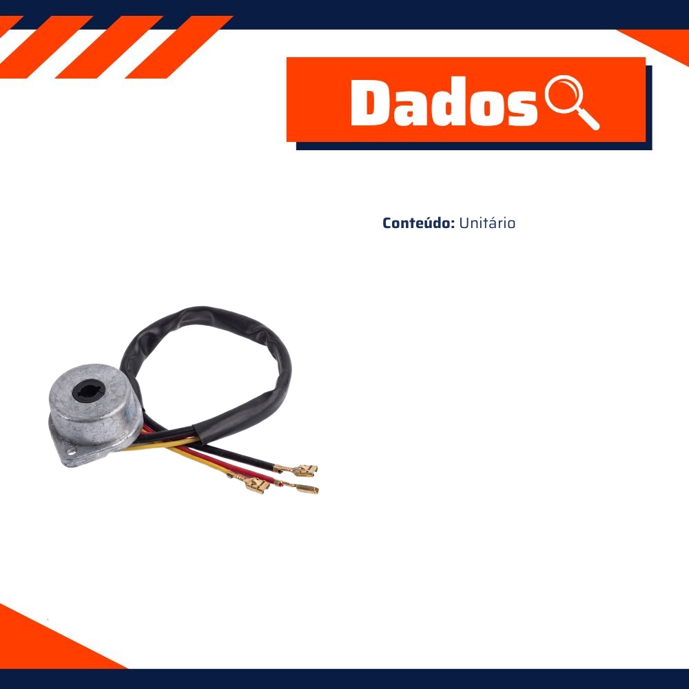 Comutador Ignição para Fusca - DPaula - LCG1066