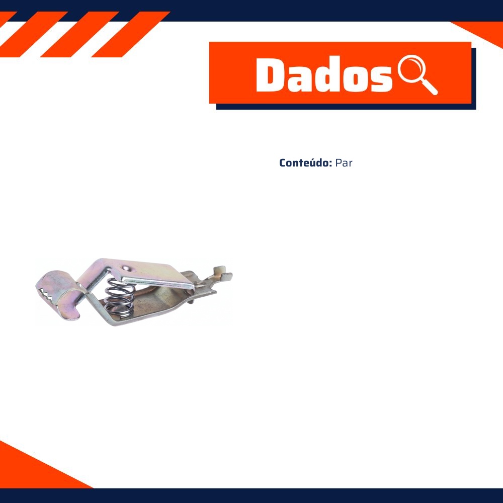 Par Garra Bateria Médio 50 Ah - DPaula - DP5.032