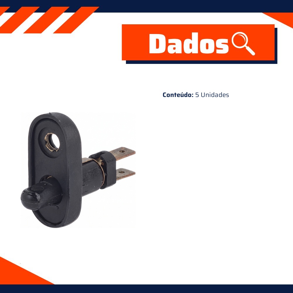 5 Interruptores Porta - DPaula - DP7.012