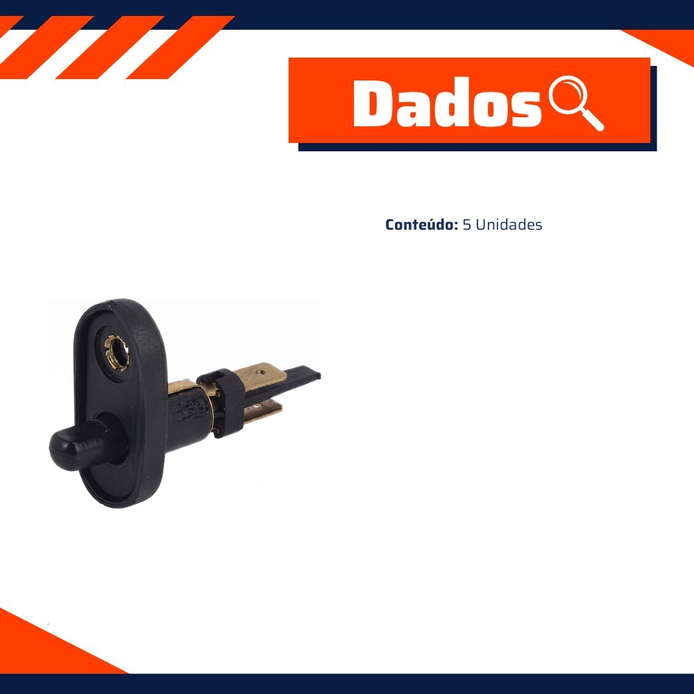 5 Interruptores Porta - DPaula - DP7.014
