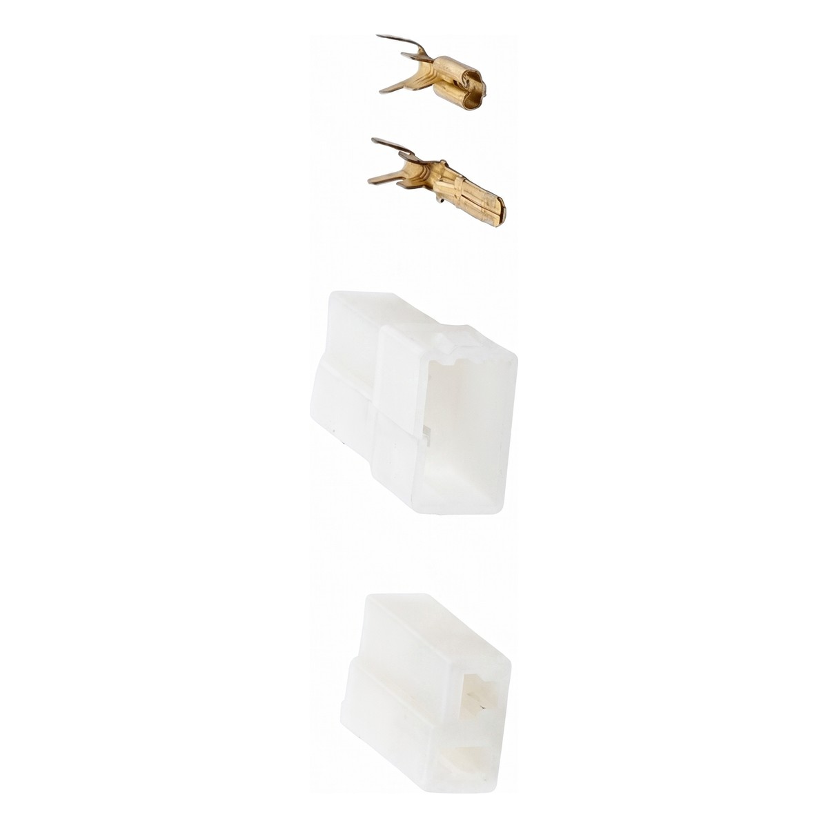 Kit Conector Terminal 2 Vias T 2,8mm - DPaula - DP7.204