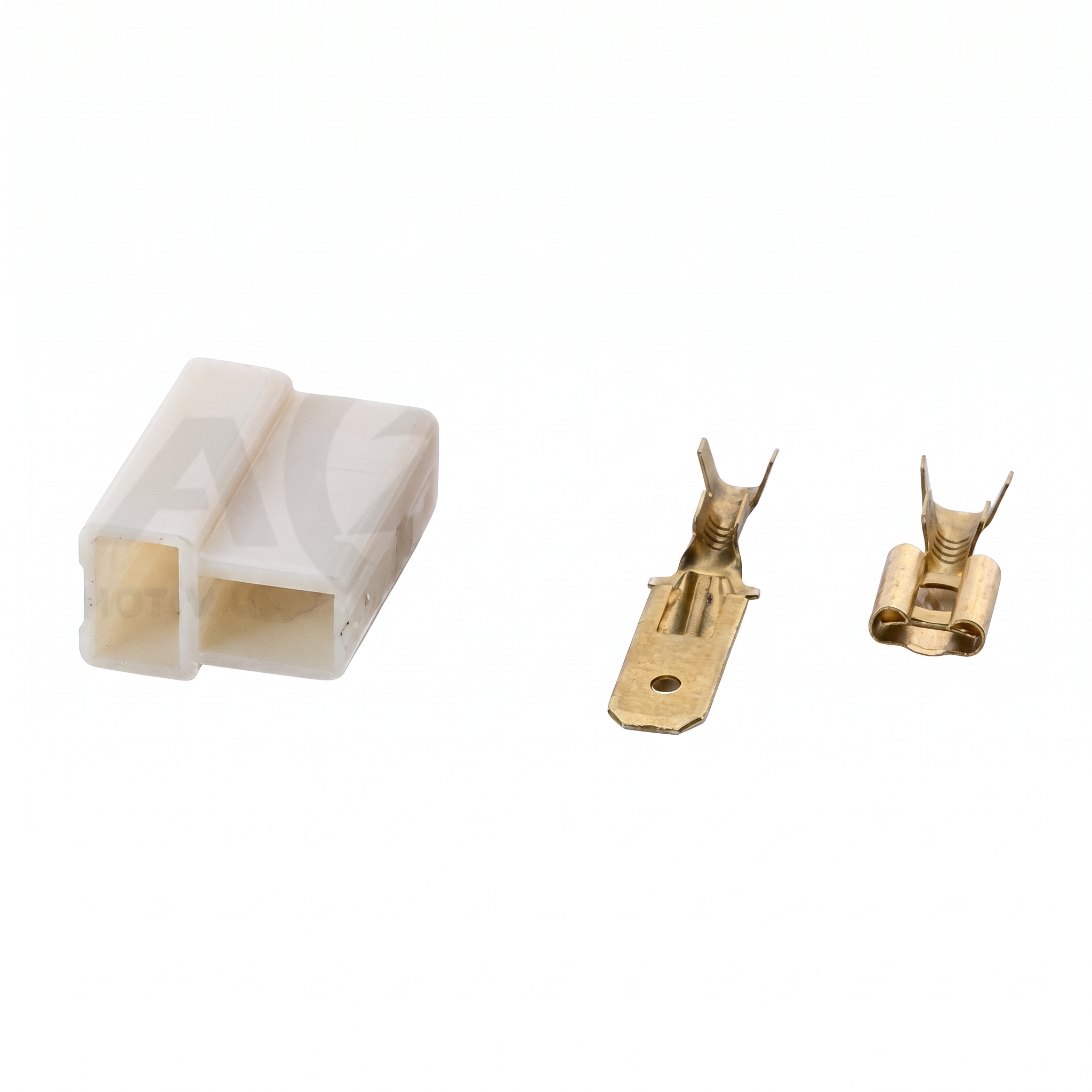 Kit Conector Terminal 2 Vias T 6,3mm - DPaula - DP7.206