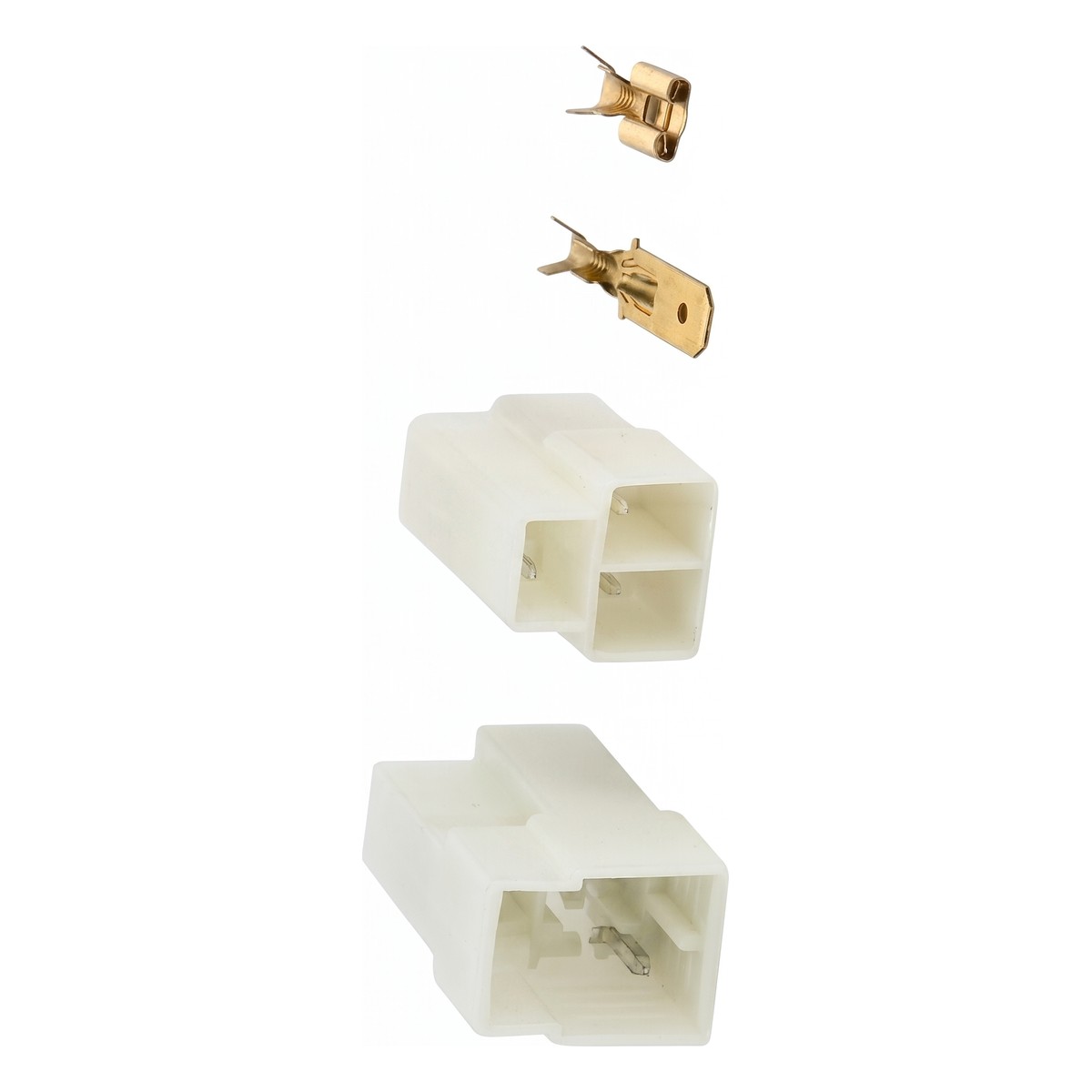 Kit Conector Terminal 3 Vias - DPaula - DP7.207