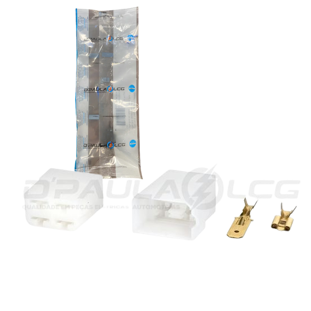 Kit Conector Terminal 4 Vias - DPaula - DP7.208