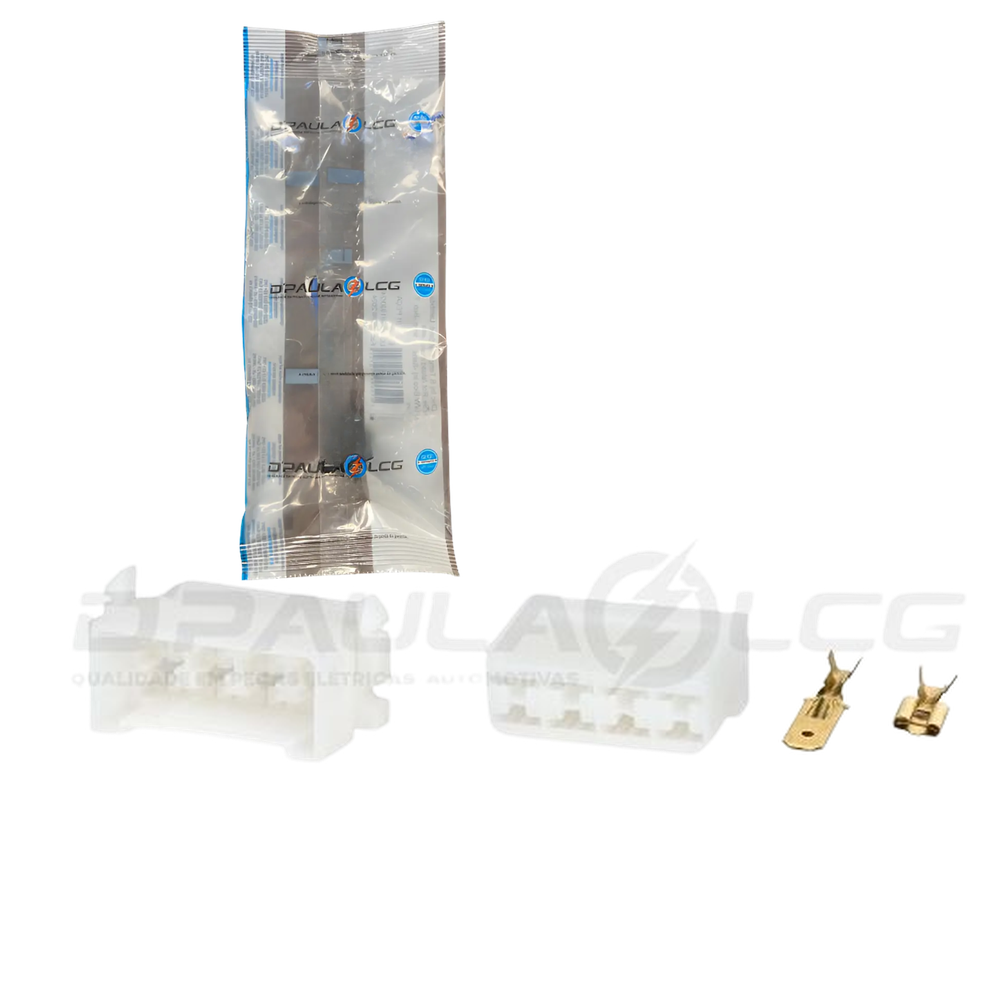 Kit Conector Terminal 08 Vias - DPaula - DP7.212