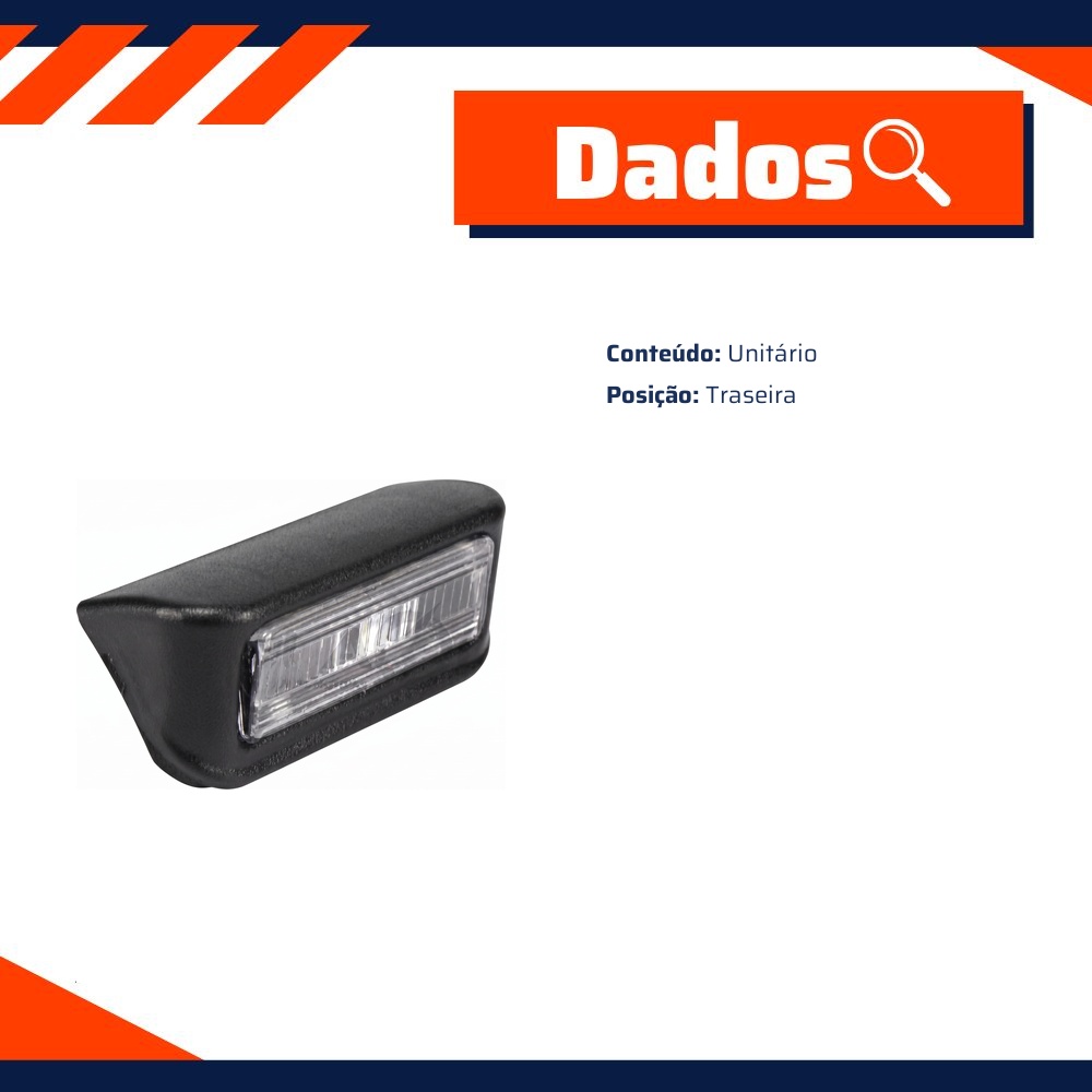 Lanterna Placa - DPaula - DP7.373