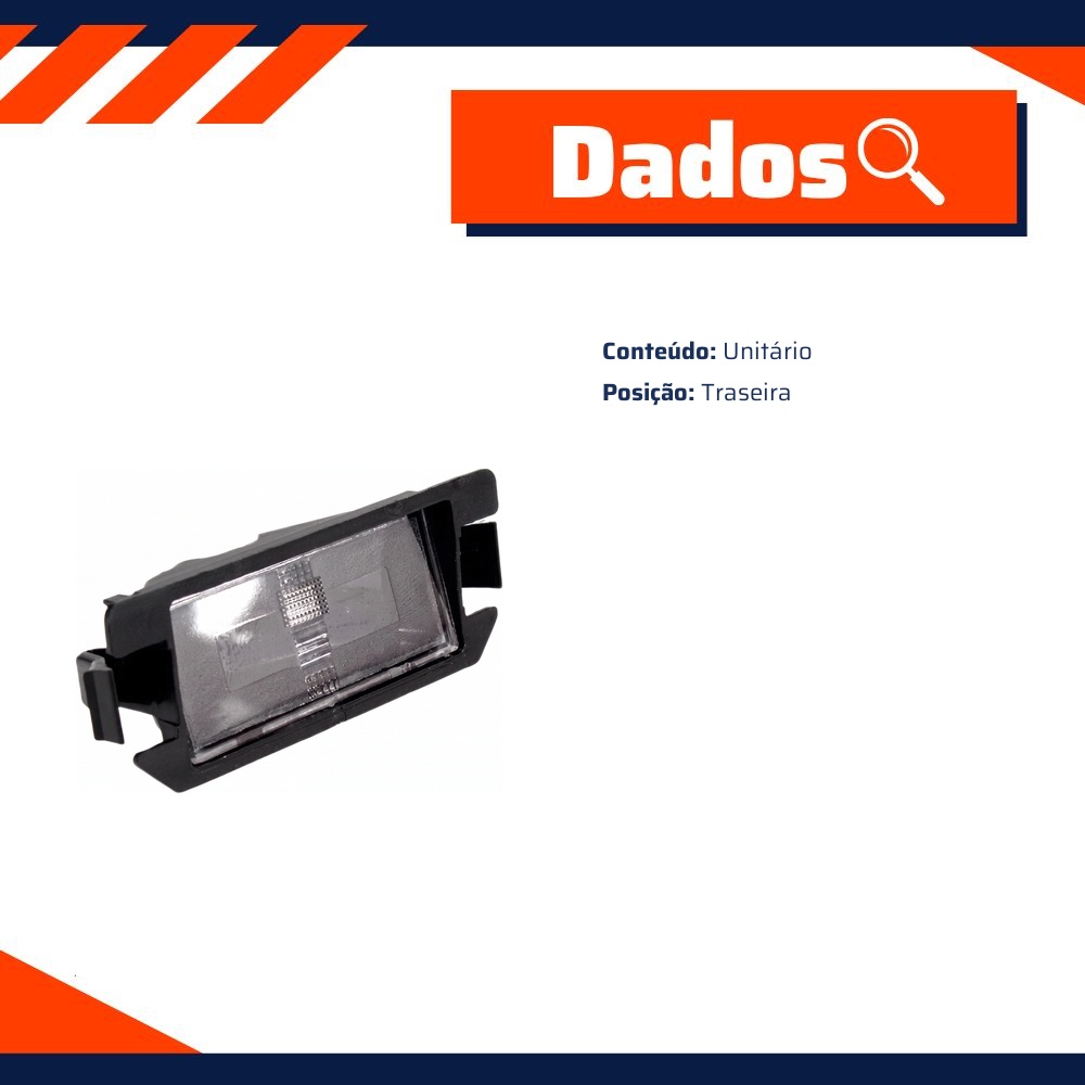 Lanterna Placa - DPaula - DP7.705