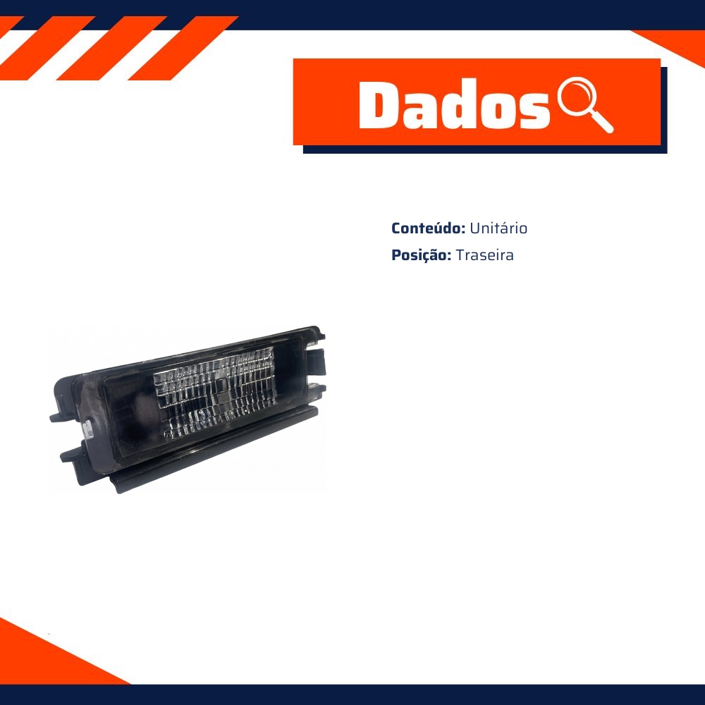 Lanterna Placa - DPaula - DP7.707