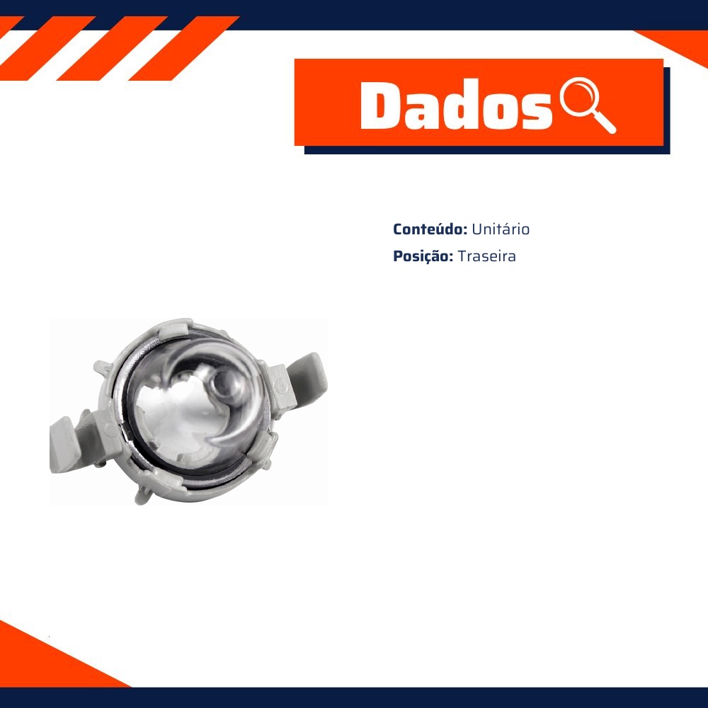 Lanterna Placa para Hilux - DPaula - DP7.708