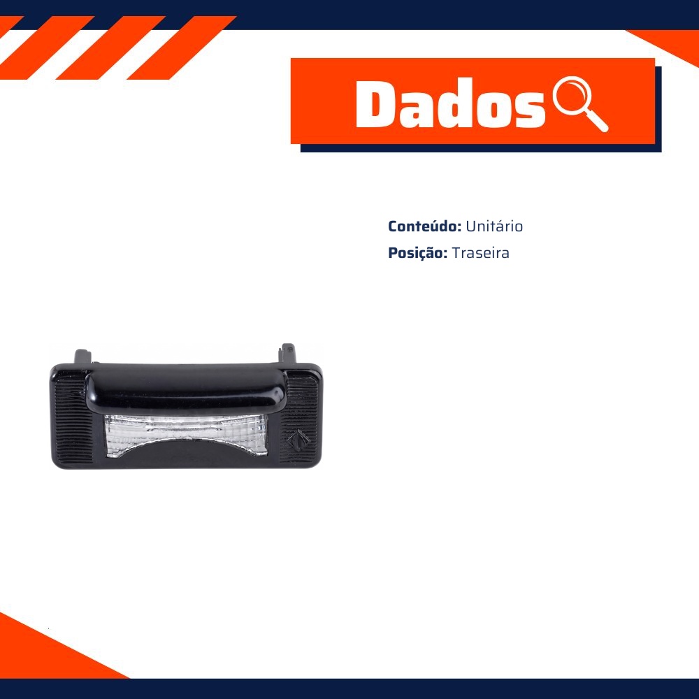 Lanterna Placa - DPaula - DP7.412