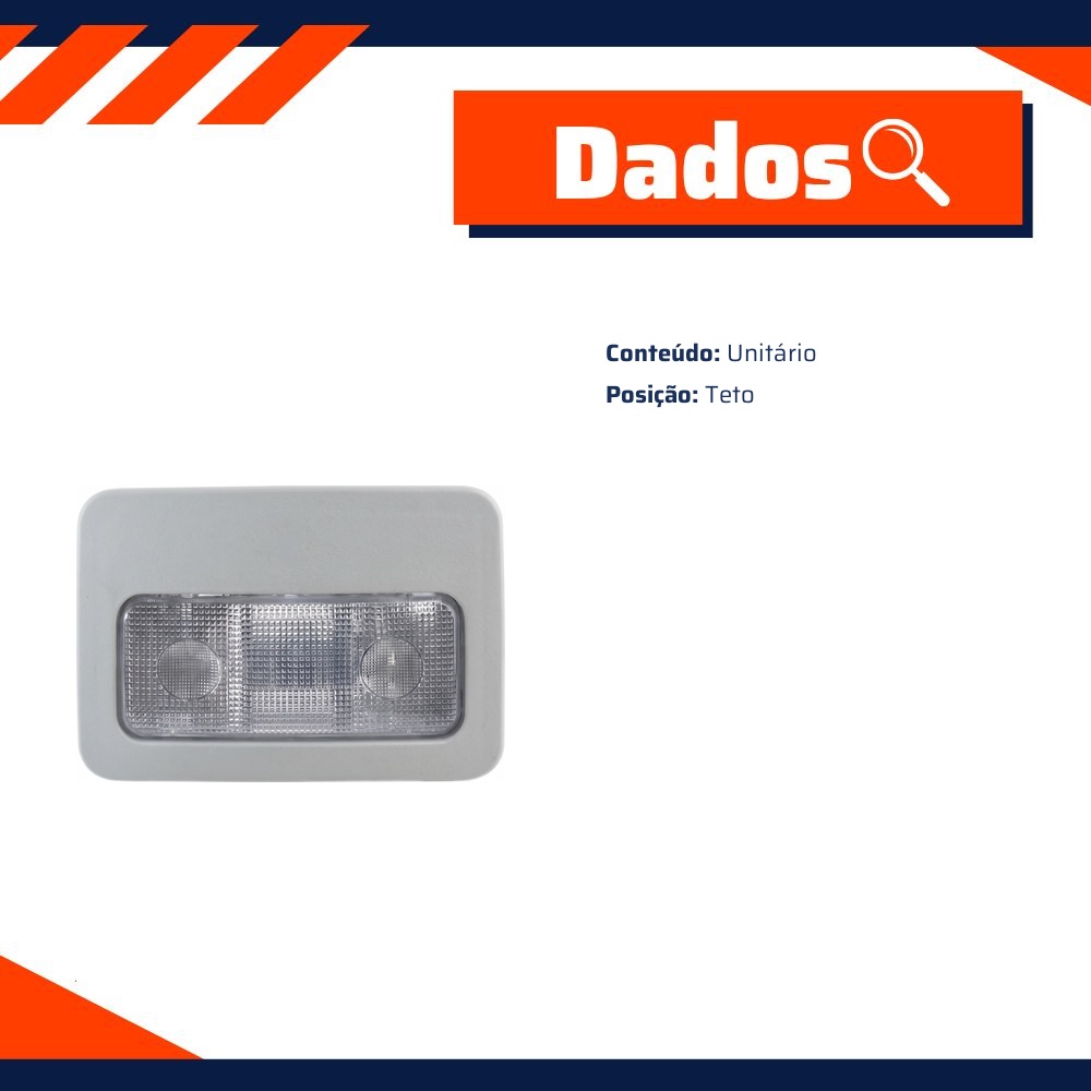 Lanterna Teto Moldura Cinza Claro - DPaula - DP1.011