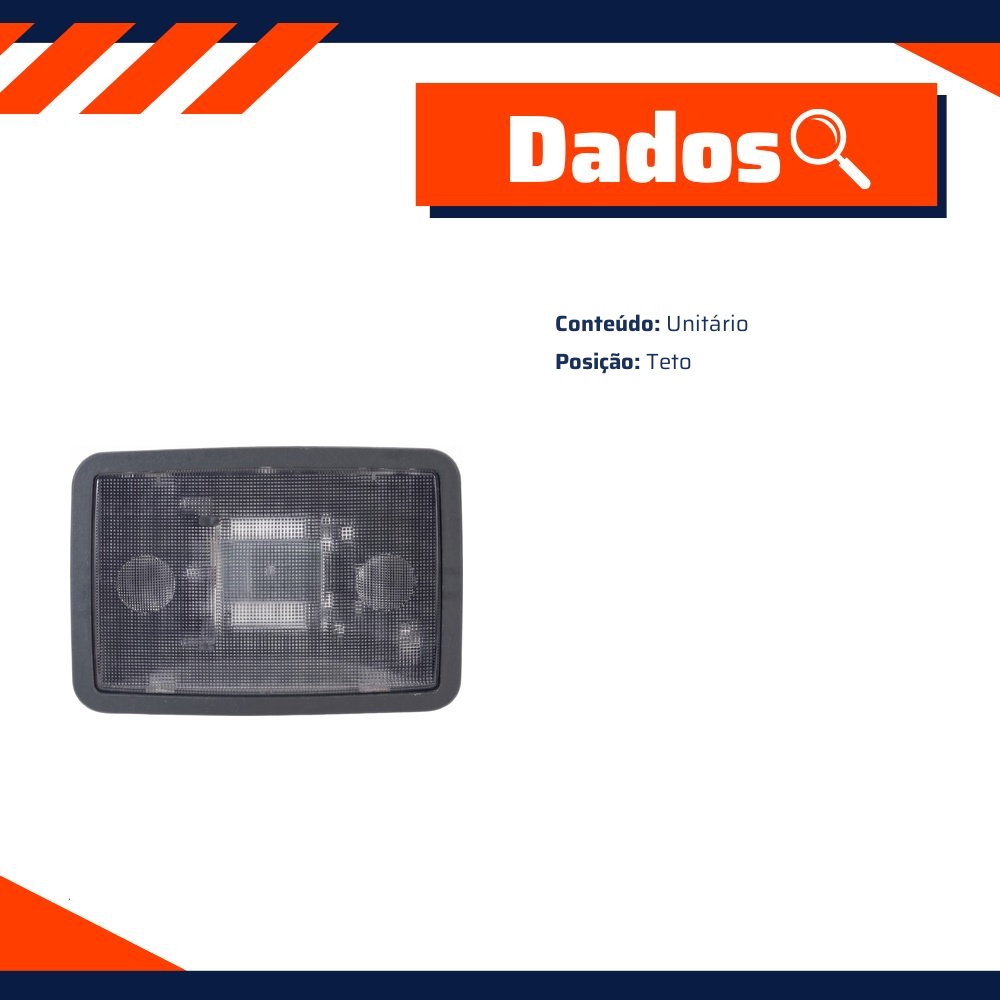Lanterna Teto Moldura Cinza - DPaula - DP1.014
