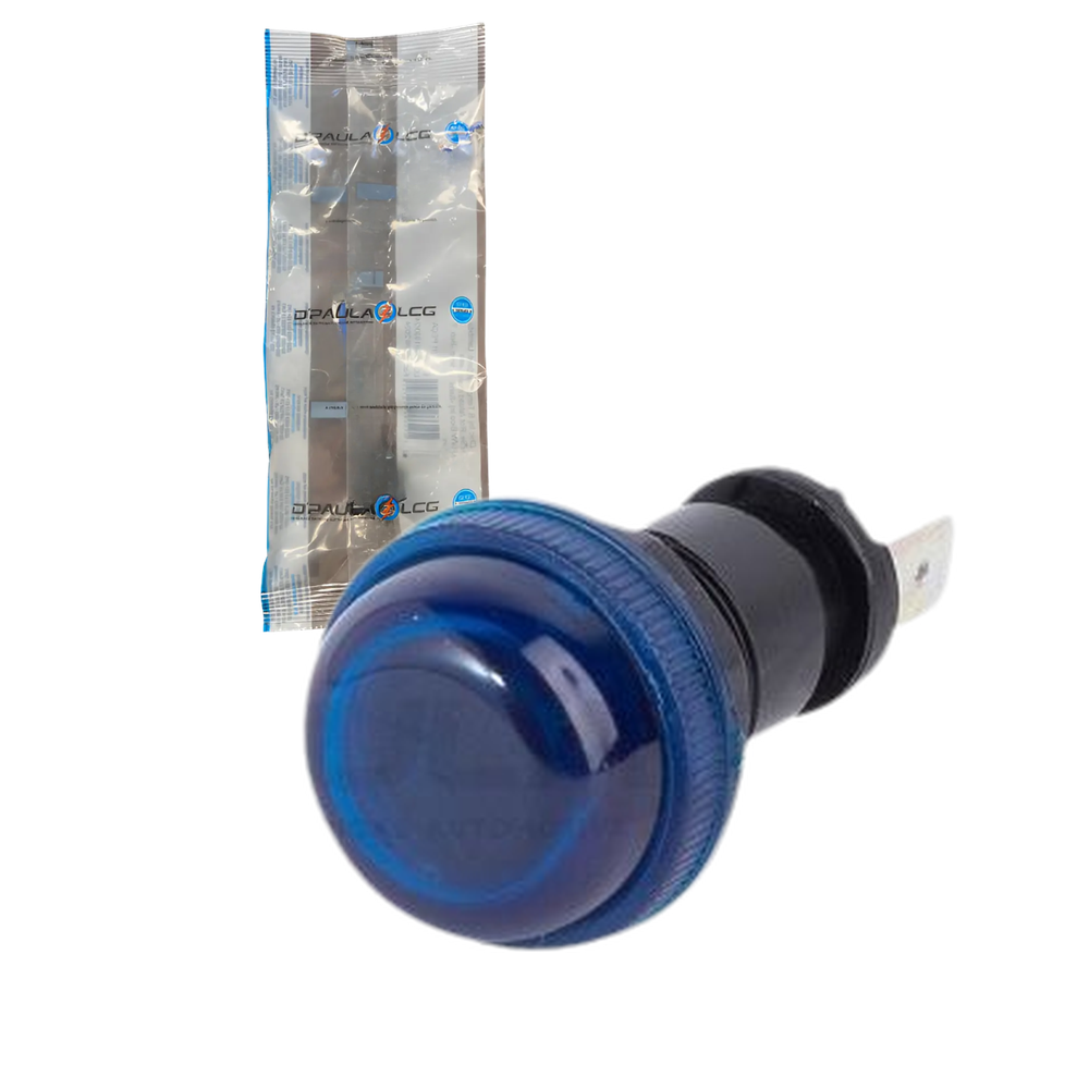 Lanterna Luz Piloto Universal Azul - DPaula - DP3.039AZ