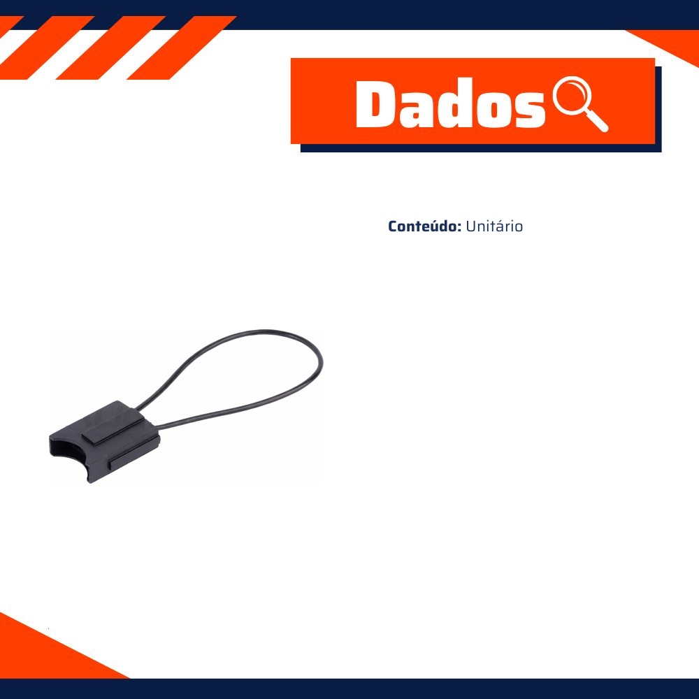Porta Fusível Lâmina Fio 1,5mm - DPaula - DP3.081