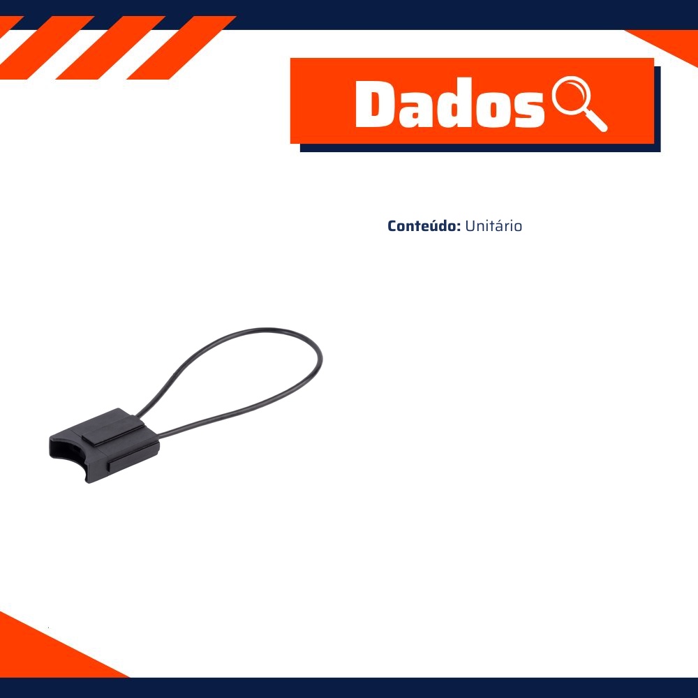 Porta Fusível Lâmina Fio 2,5mm - DPaula - DP3.082