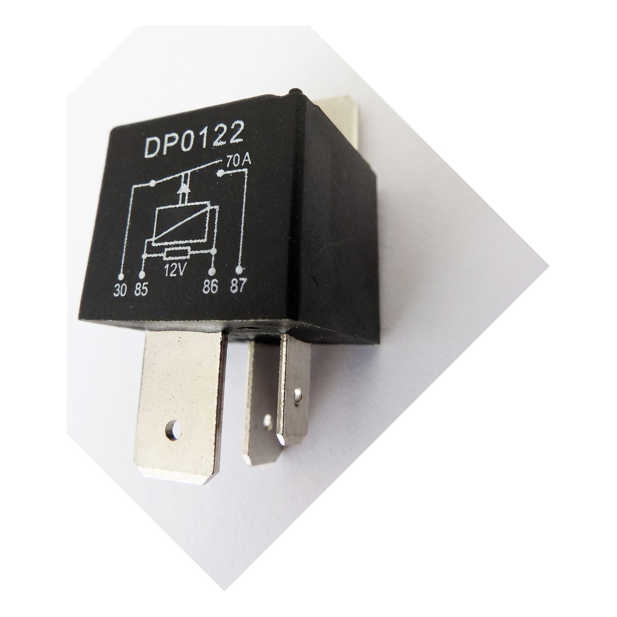 Relê Auxiliar 12V 70A - DPaula - DP25.0122