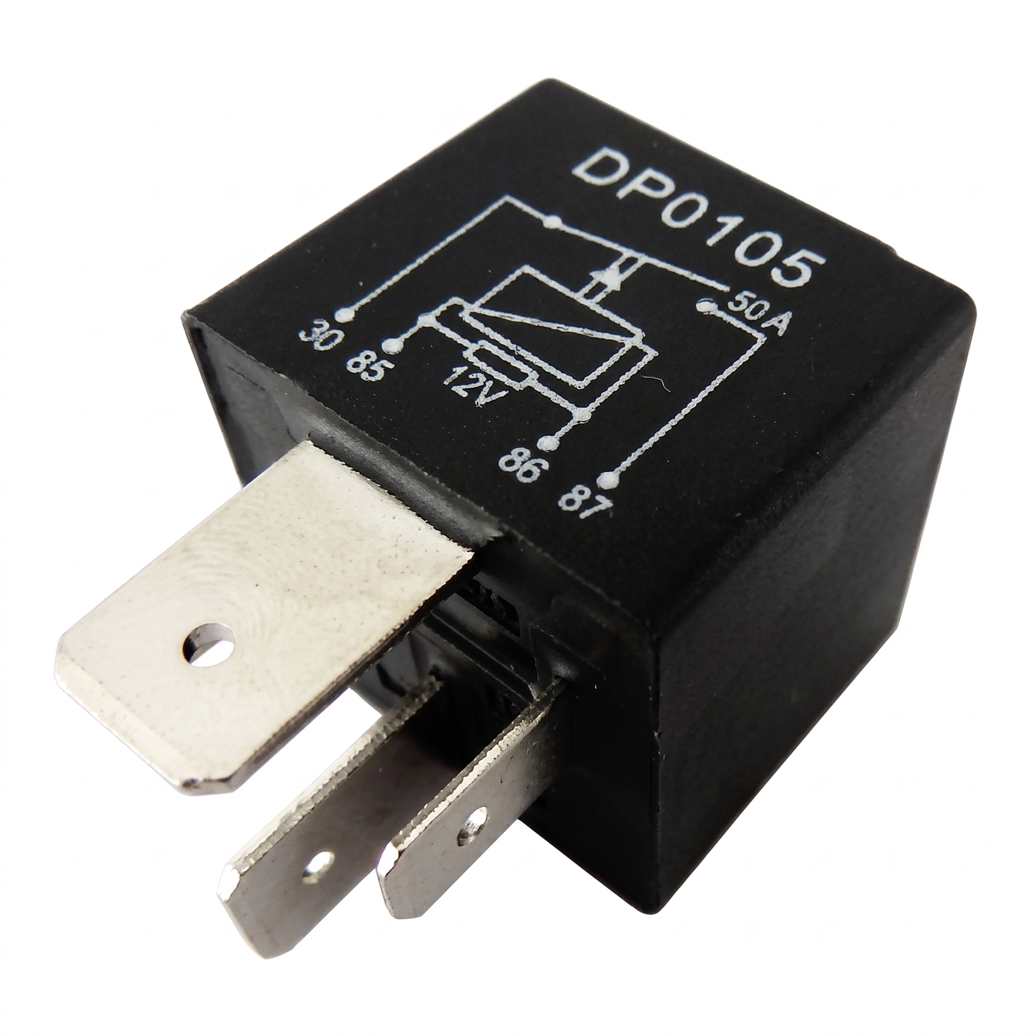 Relê Auxiliar 12V 50A - DPaula - DP25.0105