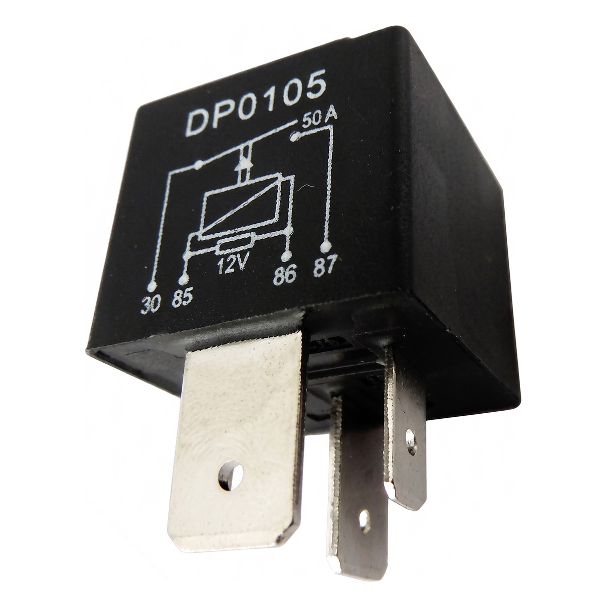 Relê Auxiliar 12V 50A - DPaula - DP25.0105