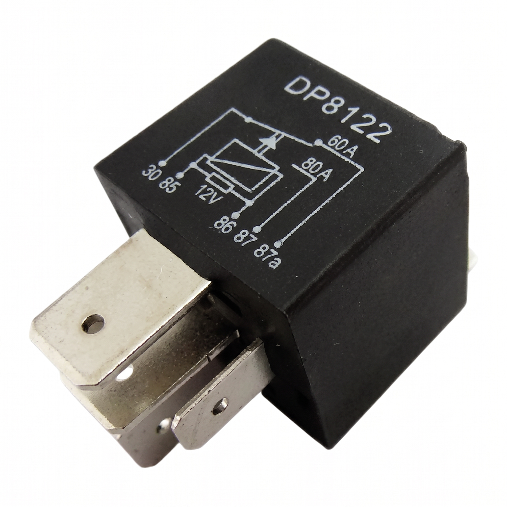 Relê Auxiliar Reversor Selado 80A - DPaula - DP25.8122