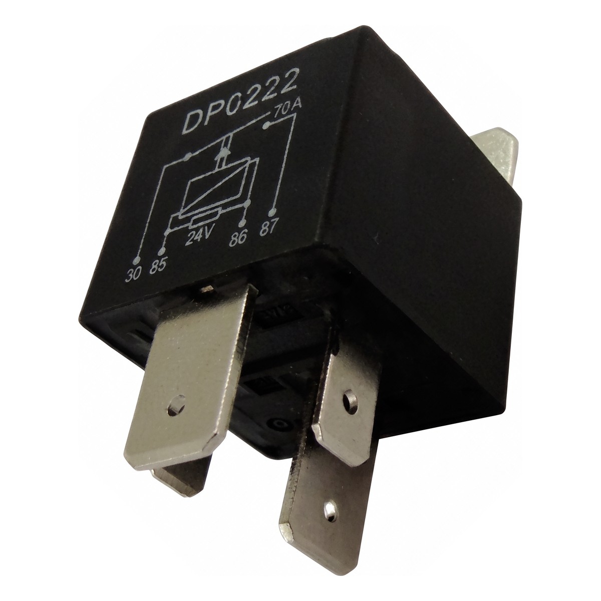 Relê Auxiliar 24V 70A - DPaula - DP25.0222