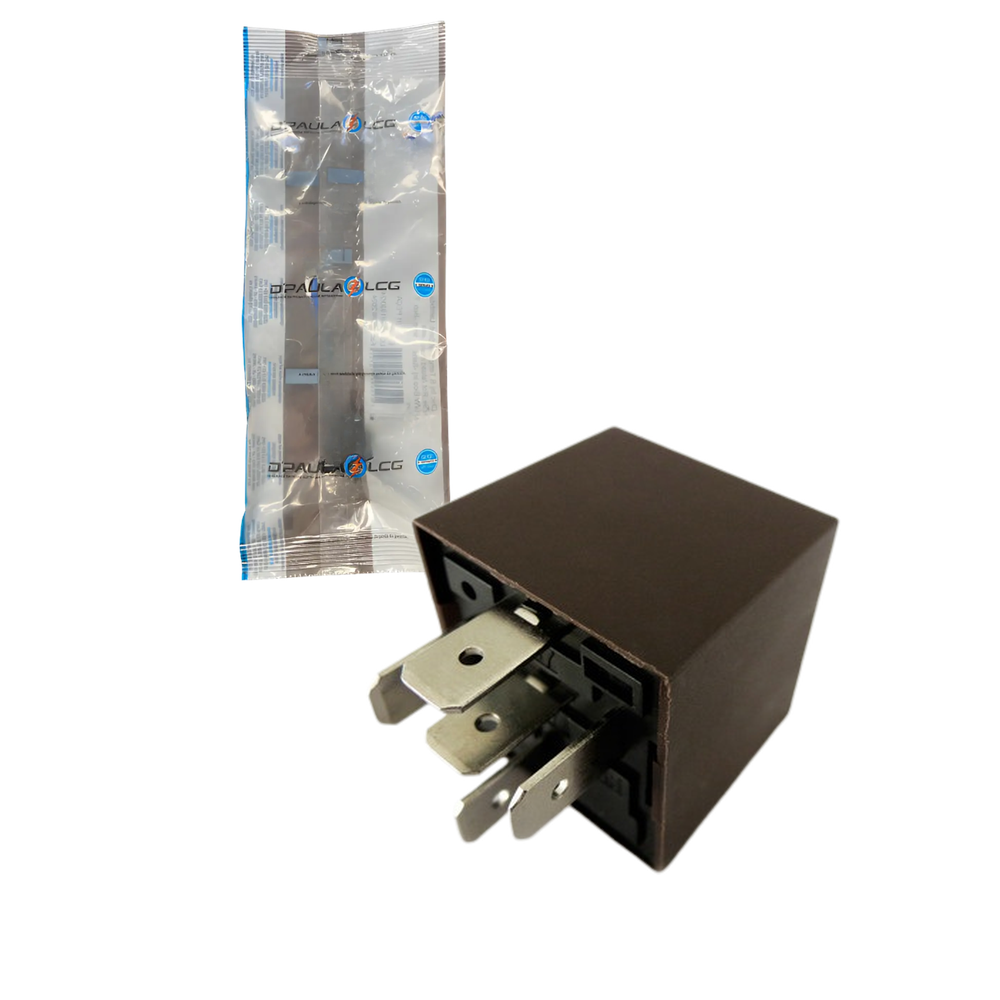Relê Auxiliar Duplo 12V sem Suporte - DPaula - DP25.0142