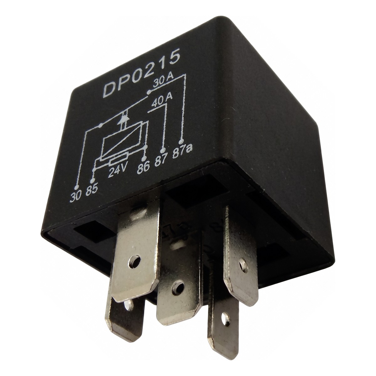 Relê Auxiliar Reversor 24V 40A - DPaula - DP25.0215