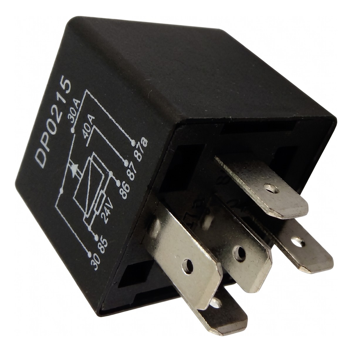 Relê Auxiliar Reversor 24V 40A - DPaula - DP25.0215