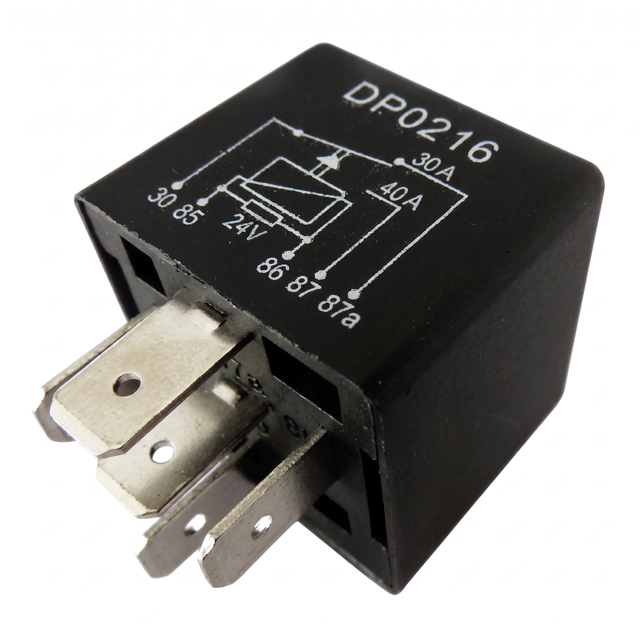 Relê Auxiliar Reversor 24V 40A - DPaula - DP25.0216