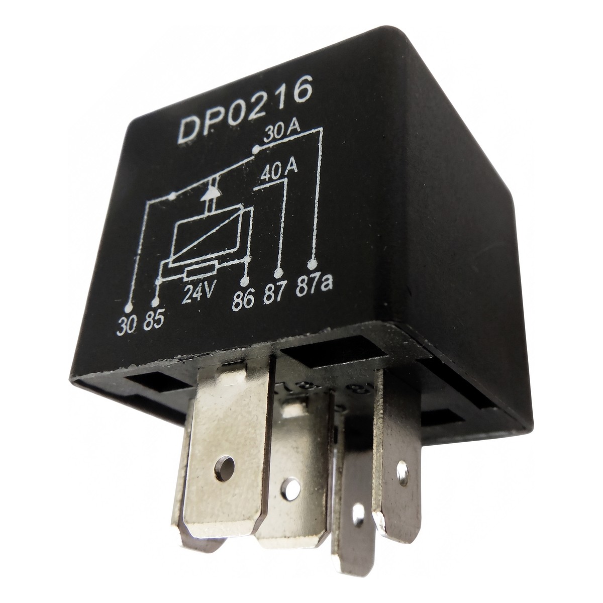 Relê Auxiliar Reversor 24V 40A - DPaula - DP25.0216