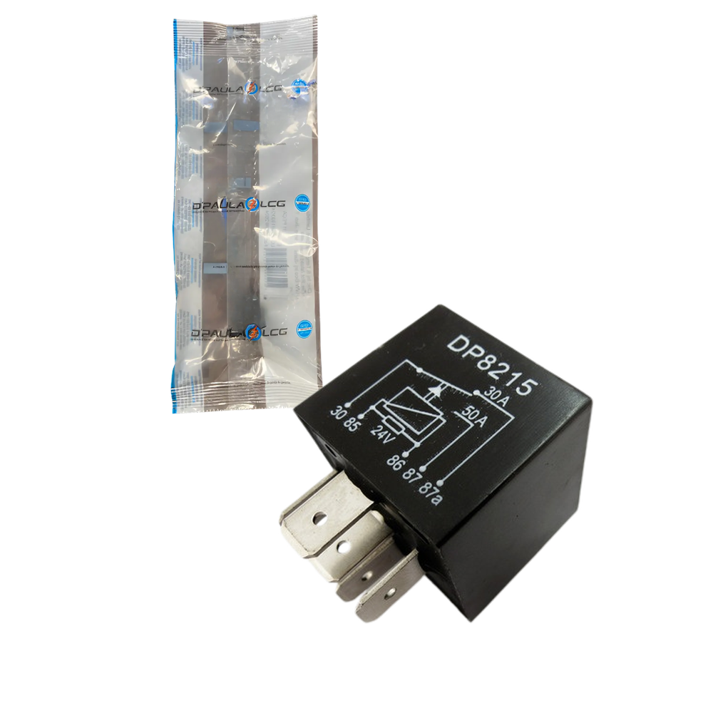 Relê Auxiliar Reversor Universal 24V 50A - DPaula - DP25.8215