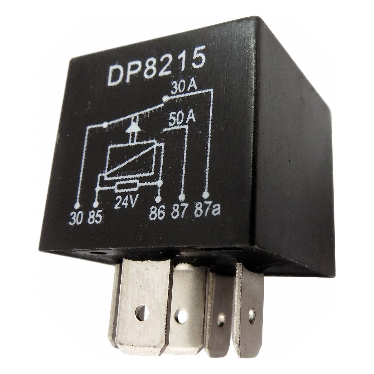 Relê Auxiliar Reversor Universal 24V 50A - DPaula - DP25.8215