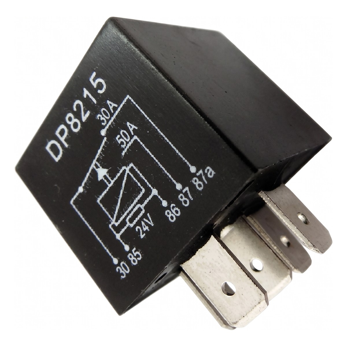Relê Auxiliar Reversor Universal 24V 50A - DPaula - DP25.8215