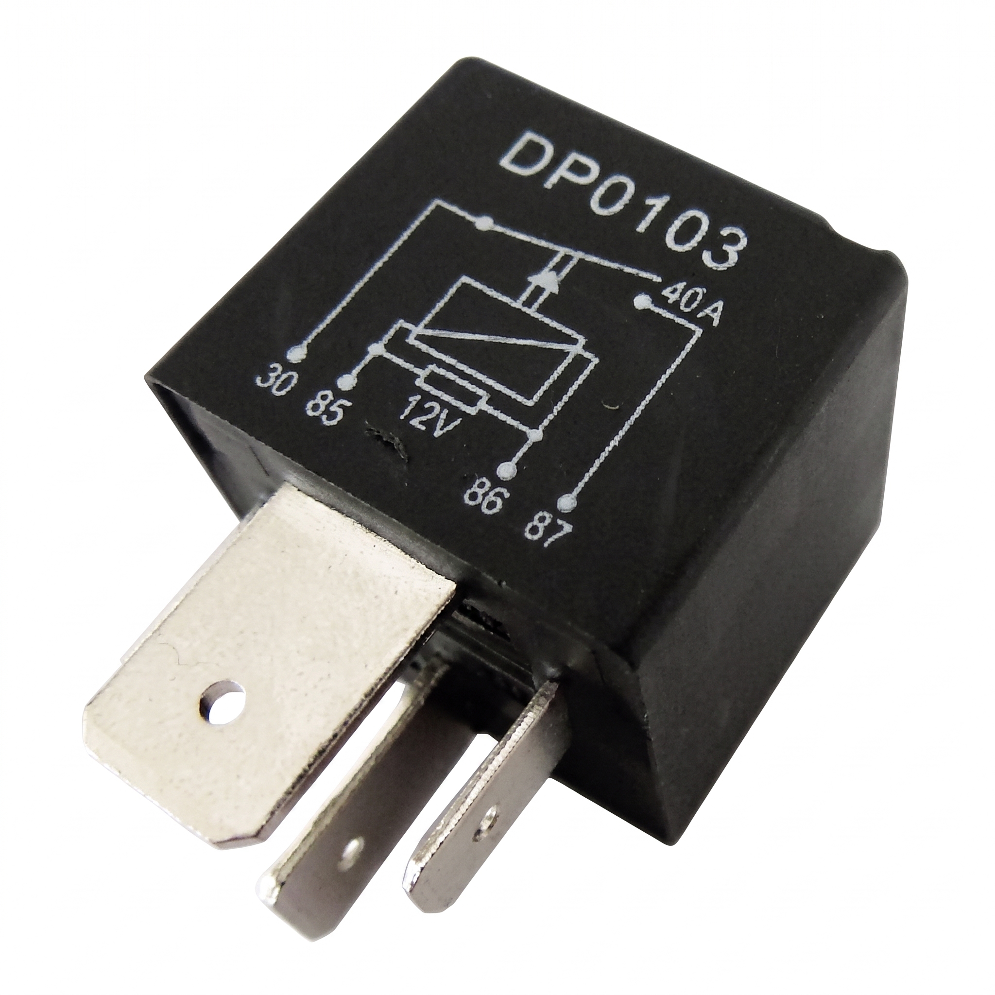 Relê Injeção Eletrônica Bomba Combustível 12V 40A - DPaula - DP25.0103