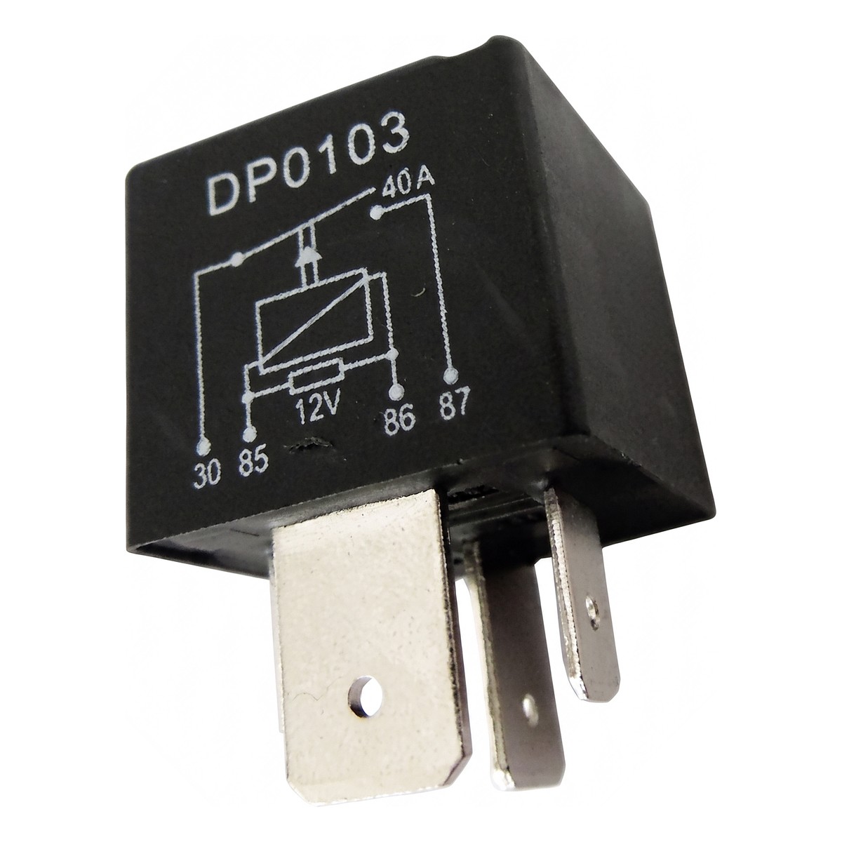 Relê Injeção Eletrônica Bomba Combustível 12V 40A - DPaula - DP25.0103