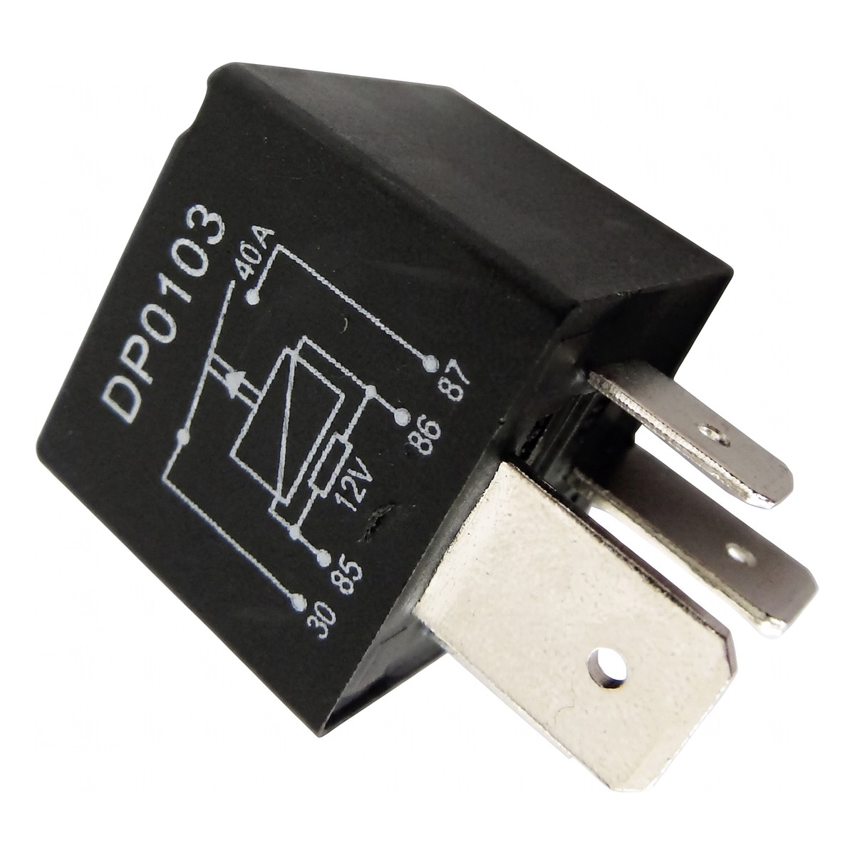 Relê Injeção Eletrônica Bomba Combustível 12V 40A - DPaula - DP25.0103