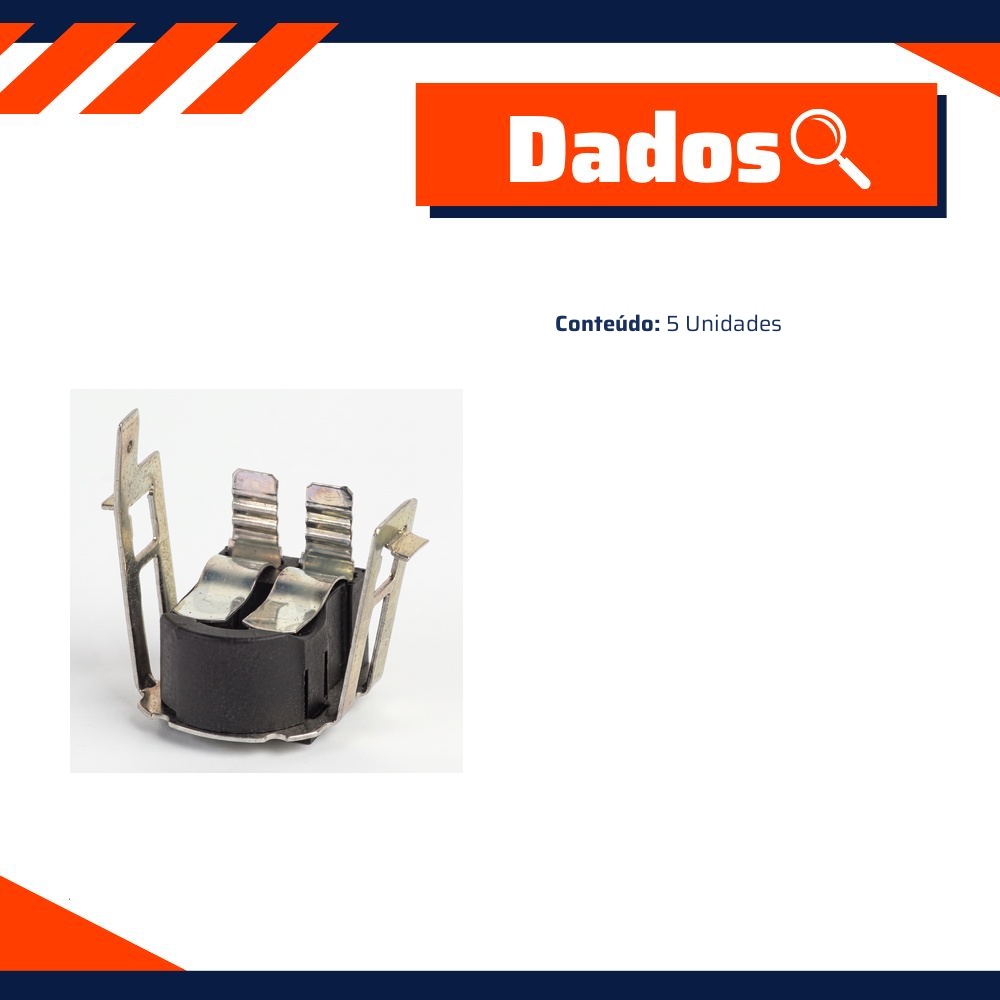 5 Soquetes Completo 2 Polos - DPaula - DP3.015