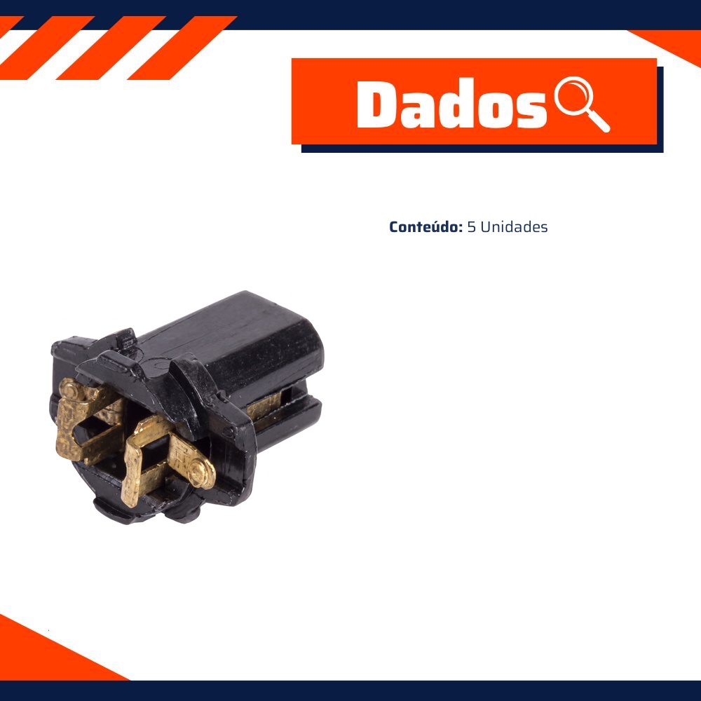 5 Soquetes Painel - DPaula - DP7.041