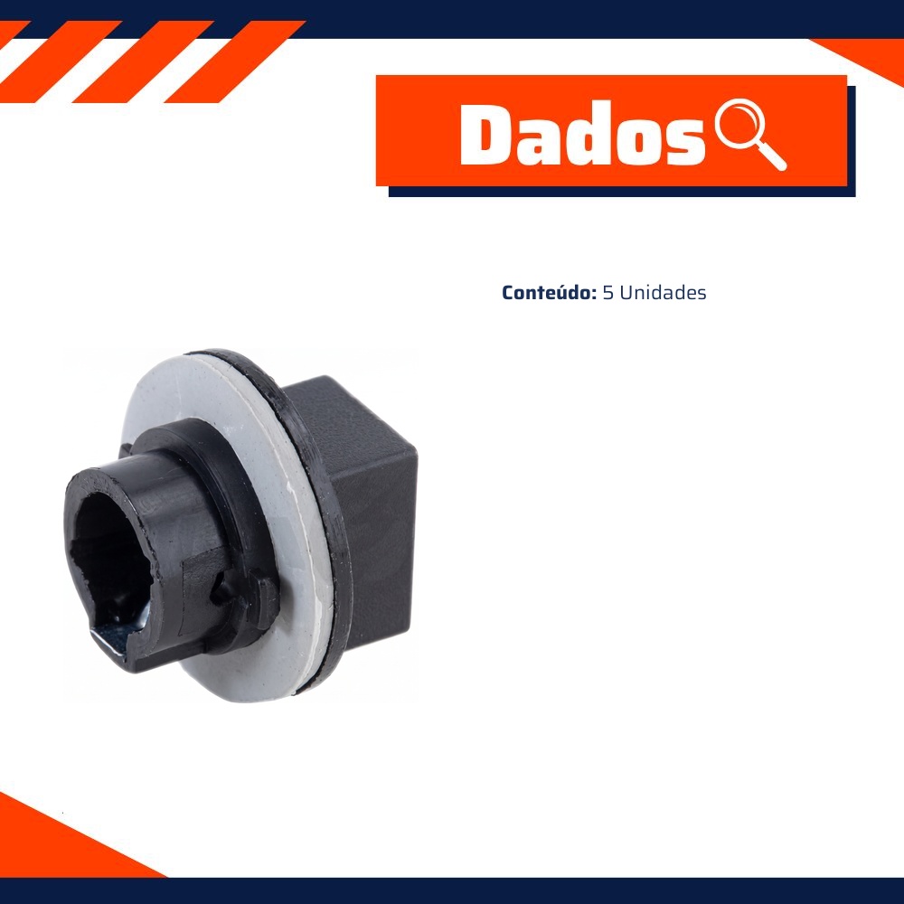 5 Soquetes Pisca 1 Polo - DPaula - DP3.065