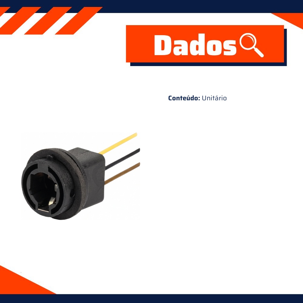 Soquete Pisca Adaptação 2 Polos com Chicote - DPaula - DP3.7237