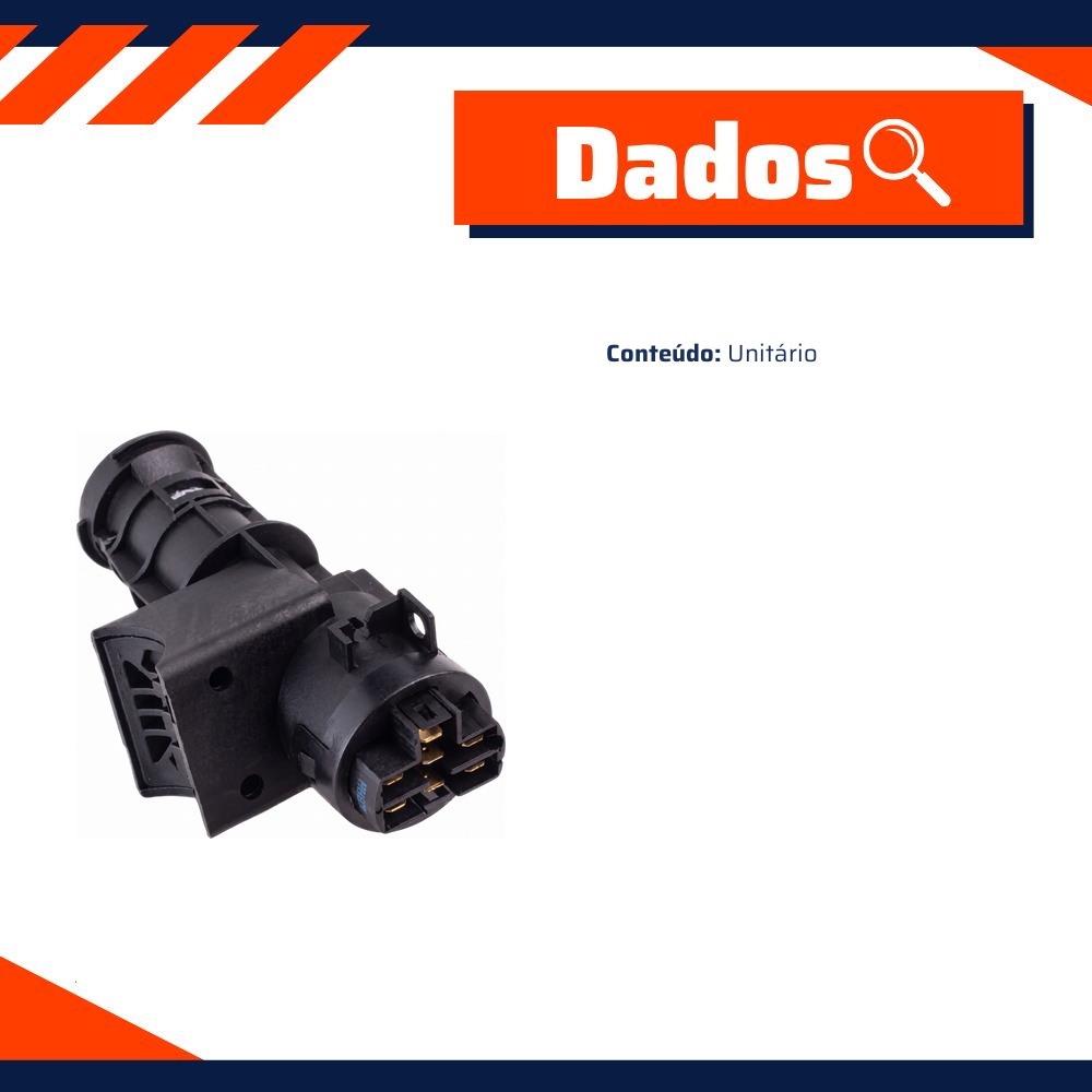 Trava Direção com Comutador - DPaula - LCG1188