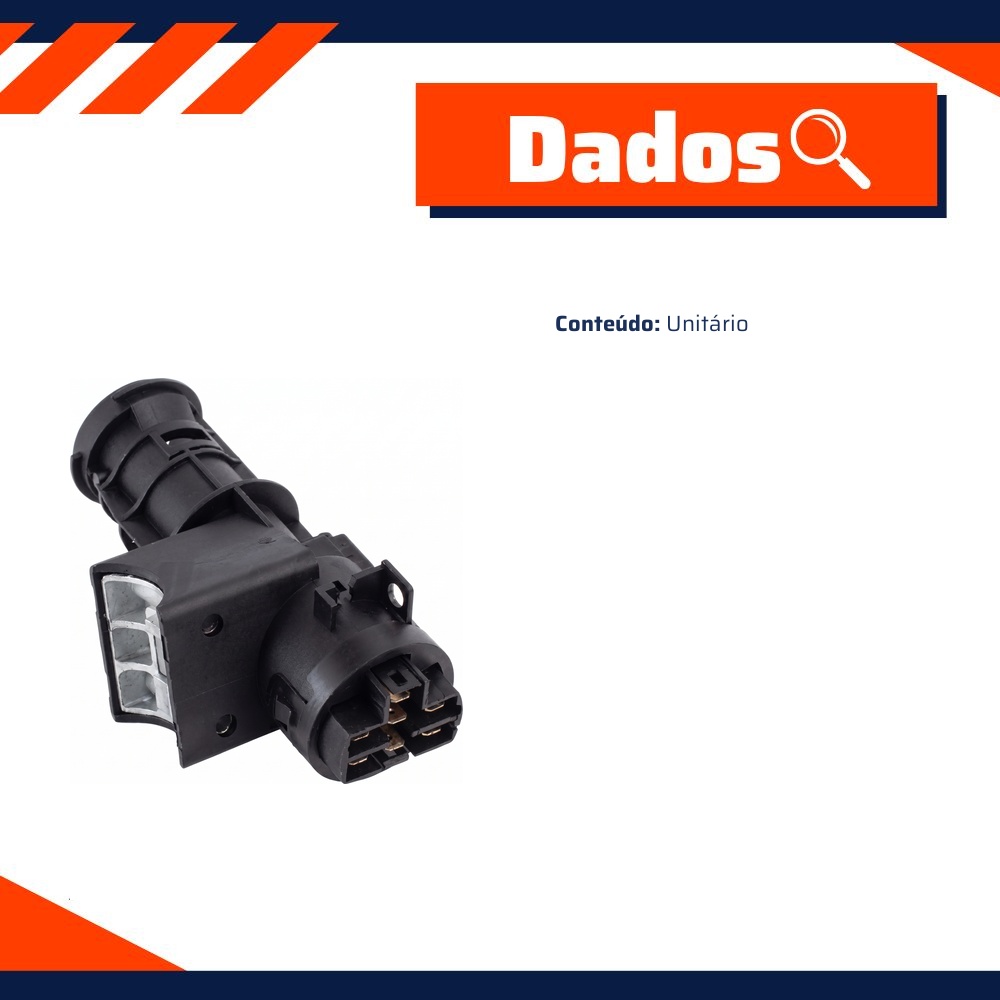 Trava Direção com Comutador - DPaula - LCG1173