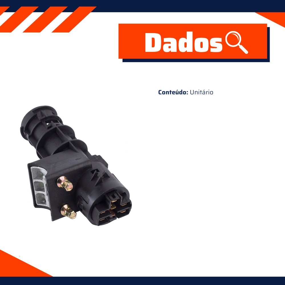 Trava Direção com Comutador - DPaula - LCG1177