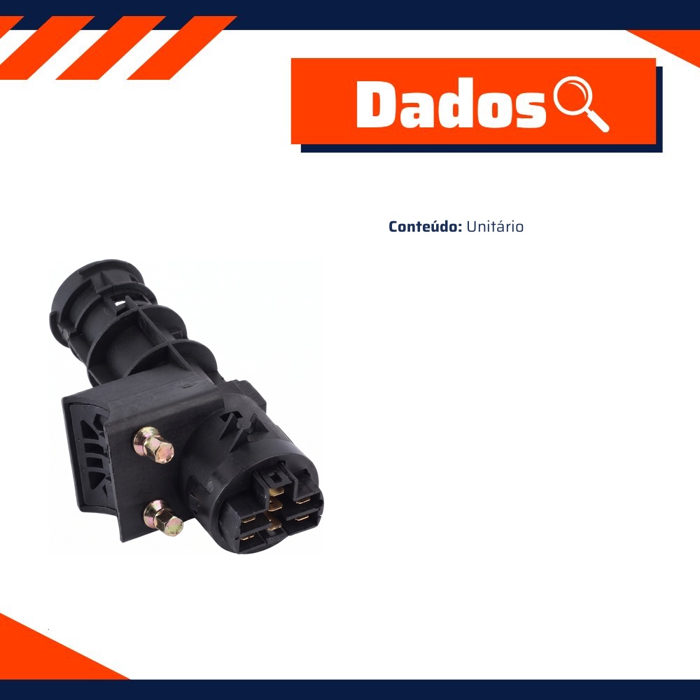Trava Direção com Comutador - DPaula - LCG1190
