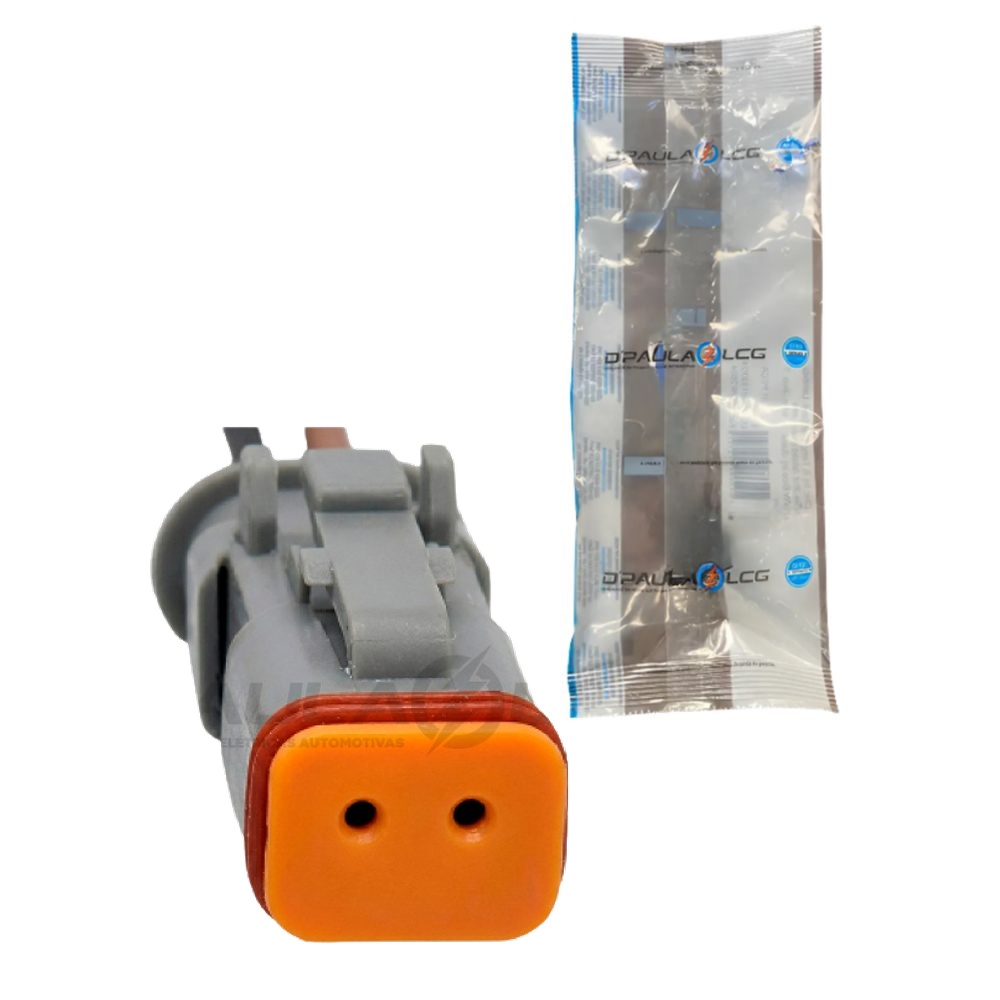 Conector com Chicote 2 Vias - DPaula - DP2.5442