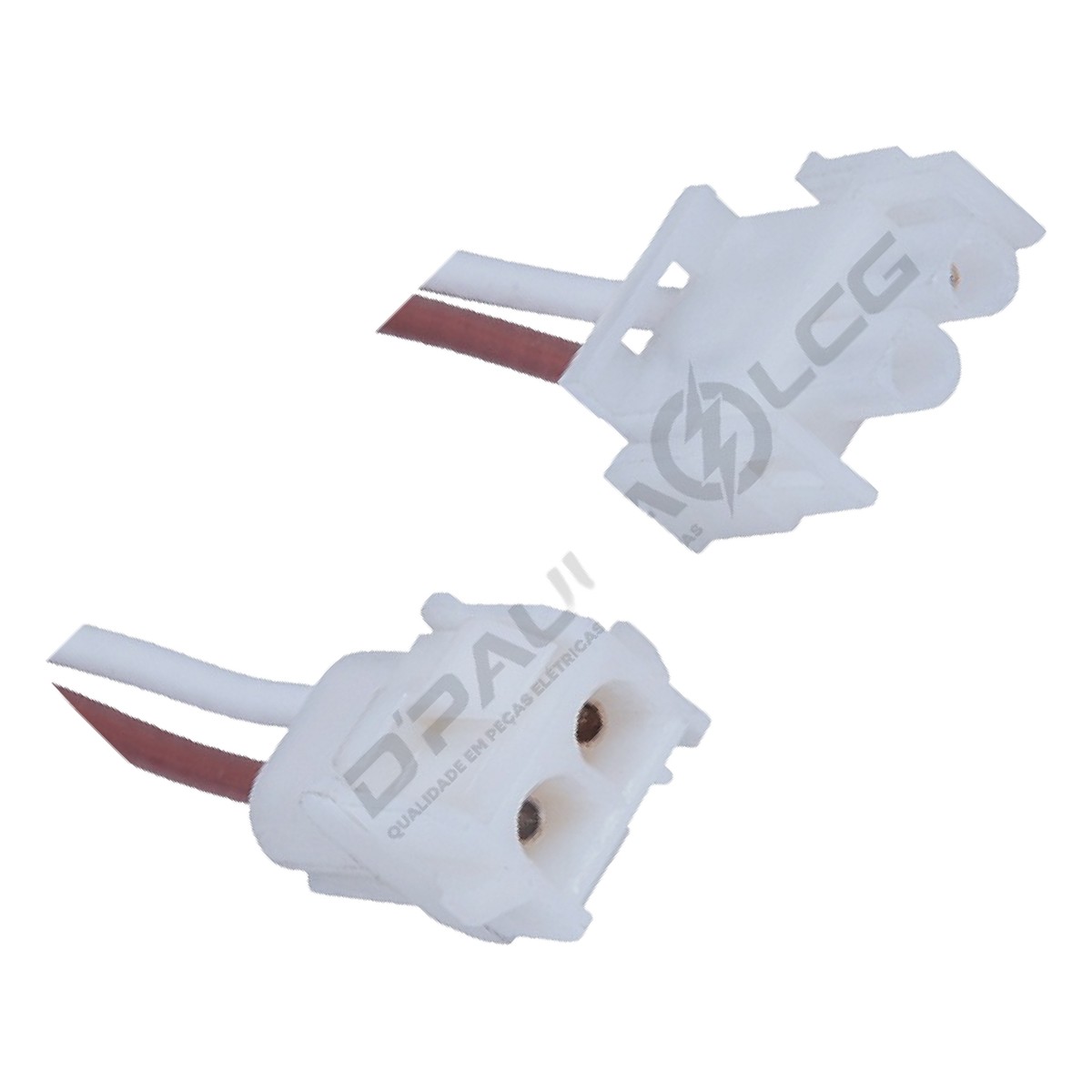 Conector com Chicote 2 Vias - DPaula - DP2.7552