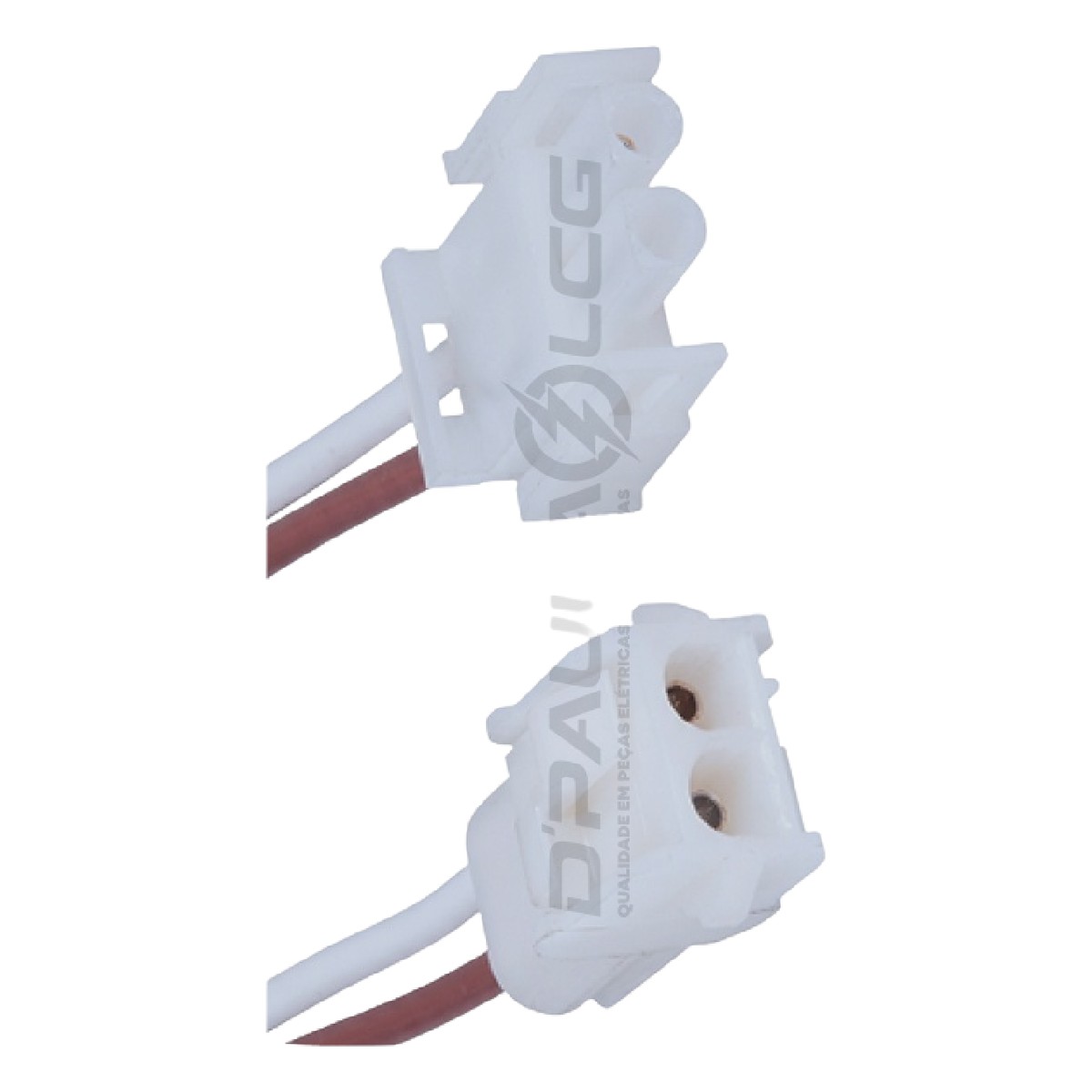 Conector com Chicote 2 Vias - DPaula - DP2.7552