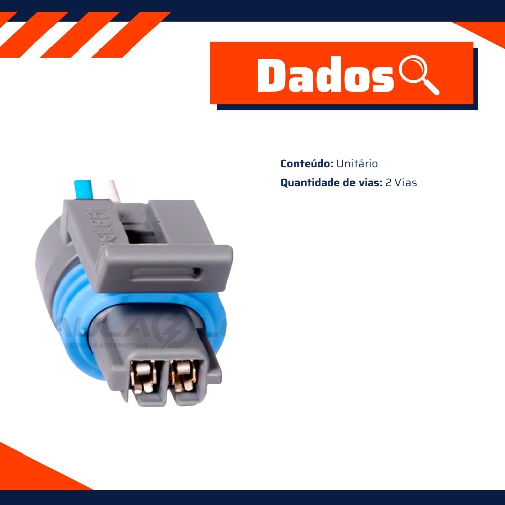 Chicote Conector 2 Vias - DPaula - DP2.7770