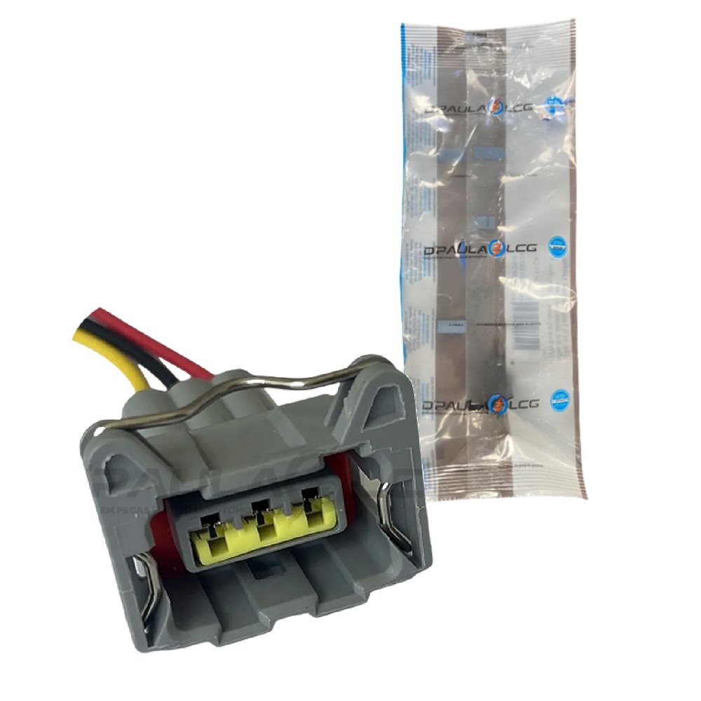 Conector com Chicote 3 Vias - DPaula - DP3.5143